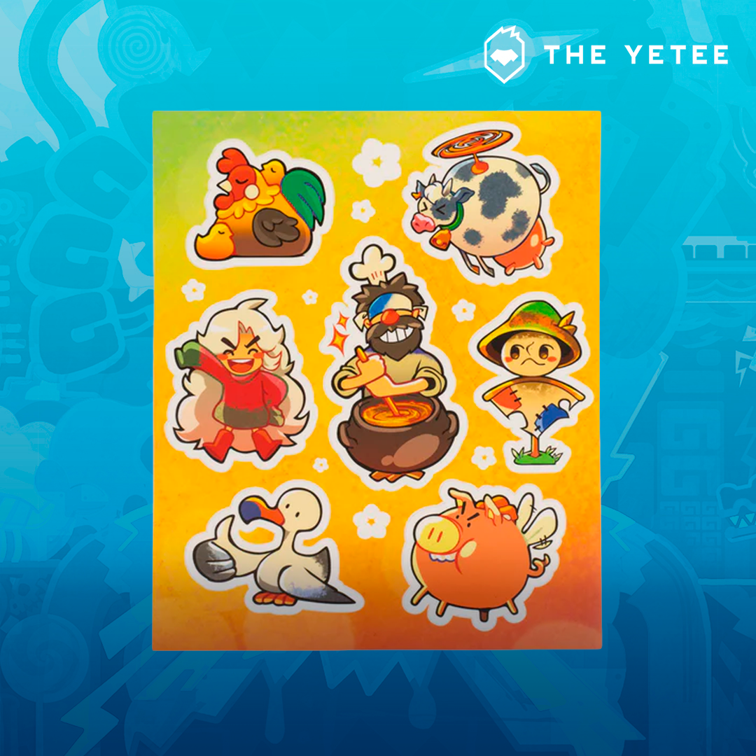 Octopia Sticker Sheet